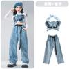 Roupas de Jazz Dance para meninas, doces e estilosas, outono e inverno, infantis e femininas, para apresentações em grupo, borboleta, coração, hip hop infantil, passarela, roupas da moda