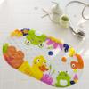 Alfombrilla antideslizante para baño con forma de rana y pato, para ducha, bañera, dibujos animados para niños, con ventosa