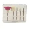 Caja de 5 Cabezales de Lijado para Uñas Eléctricos para Uñas Cerámicos Máquina de Lijado para Uñas Equipada con Herramientas Exfoliantes