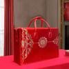 Suministro directo de fábrica bolsa de almacenamiento de cuatro piezas para boda dote de boda boda maquillaje de boda bolsa guardapolvo boda bolso de regalo