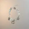 Celebridad de Internet Uña de Gato Qingti Pulsera Fresca Estilo Dulce de Niña Estilo Pareja Pulsera para Dedos de Mujer Cadena de Cuentas Suave para Mano Venta al por Mayor