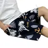 Pantalones Cortos de Pijama de Algodón Delgado para Hombre Verano 2026, Corte Holgado, Talla Grande, Hechos de Rayón