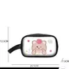 Bolsa de Cosméticos Nueva de Alta Calidad 2025 PVC Impermeable Dibujos Animados Anime Bolsa de Almacenamiento Bolso de Mano Portátil para Mujer para Salir