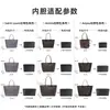 Bolsa Interior para Bolso Goyard Anjou Aplicable Pequeña Grande Mini Mini Espiga Papel DuPont Impermeable