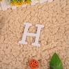 (Neutro) 26 letras inglesas de madeira + @ + e decoração de casamento mudança independente com Yiwu 77