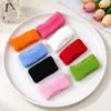 Goma para el pelo de color básico Banda elástica ancha Anillo para el pelo para niñas Coleta Estudiantes Adultos Accesorio para el pelo universal
