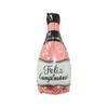 Empaque de Tarjeta de Papel Español Feliz Cumpleaños Botella de Vino Globo de Película de Aluminio Botella de Vino Espumoso Copa de Vino Día de Año Nuevo Decoración de Reunión Anual