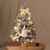 Set de Árbol de Navidad de Venta Caliente Transfronteriza Diseño de Escena Navideña Escritorio de Oficina DIY Accesorios Adornos