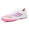 Zapatos de Fútbol Modelo Nuevo Transfronterizos para Hombres y Mujeres, Caña Baja, Antideslizantes, Resistentes al Desgaste, Césped Competición Entrenamiento Futbolines Deportivos con Tacos Largos en Stock