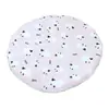 Tapete Redondo Dupla Face para Pets com Lã Adicionada, Espesso, Confortável, Macio, para Gatos, Multifuncional, Repelente à Água, Tapete Cama para Gatos e Cachorros