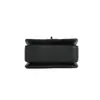 Bolsa Feminina 2026 Novo Modelo Couro Genuíno Bolsa Matelassê Estilo Chanel Bolsa Quadrada com Alça de Corrente Bolsa de Ombro Transversal Tendência
