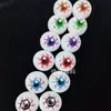 Ojos saltarines huecos de color transfronterizo accesorios de Halloween ojos accesorios DIY ping pong ojos de fantasma 2.3-4CM