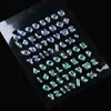 Adesivos de Epóxi Personalizados, Formato de Desenho Animado DIY Cristal Tridimensional Cola Macia Placas de Nome com Logo, Etiquetas Adesivas Feitas Sob Medida