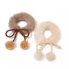 Ligas elásticas para el cabello para mujer, Cuerdas para el cabello de pompón hechas a mano de alta elasticidad, Lindos accesorios para el cabello, Diademas de felpa para el cabello, Ligas de felpa para otoño e invierno