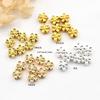 Cor de ouro 18k método antigo lingote de ouro laço flor de pêssego borboleta pulseira reta pulseira pulseira acessórios de joalheria DIY