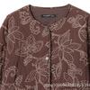 Exportación Transfronteriza Ropa de Mujer Otoño 2025 Nuevo Chaqueta Acolchada Bordada Recubierta Europea y Americana Ropa Exterior de Algodón 8458801