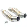 Adecuado para Tubo de Escape Kawasaki Codo Intermedio de Acero Inoxidable Z750 Z800 Z1000 Z900 Er6N Gp