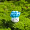 Nuevo producto transfronterizo: adorables champiñones miniatura con la cabeza inclinada, perfectos para terrarios de musgo, decoraciones DIY y exhibiciones en miniatura