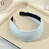 Diadema Suave de Esponja con Ala Ancha para Mujer, Realza la Apariencia de la Cabeza, Adecuada para el Uso Diario, Hace que el Rostro Parezca Más Pequeño, Venta al por Mayor de Accesorios para el Cabello