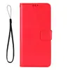 Para ZTE Blade A53 Funda Patrón Caballo Loco con Correa Blade A52 A51 Tapa de Cuero Flip