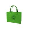 Bolsa de fieltro zongzi del Festival del Bote del Dragón en stock personalizada regalo de empresa bancaria bolsa tote de compras bolsa de fieltro portátil al por mayor