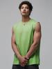 2025 Transfronterizo para Hombre Hombro Ancho Chaleco sin Mangas para Hombre Color Sólido Simple Suelto Talla Europea y Americana Camiseta Nuevo