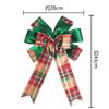 Navidad Transfronteriza DIY Hecho a Mano Imitación Lino Superposición Borde Lazo Copa Árbol de Navidad Bolsa de Regalo de Fiesta Accesorios Decorativos