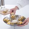 Venta Directa de Fábrica Cesta Vaporera de Acero Inoxidable, Rejilla Vaporera Plegable Extensible, Olla Vaporera, Bandeja Vaporera, Plato Vaporera, Acero Inoxidable 304