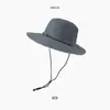 Nuevo sombrero de pescador para hombre, sombrero para el sol de verano para exteriores, de secado rápido, para pesca, transpirable, combinable con todo, para escalada