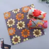 Toalha Pequena de Veludo Coral Estampada Espessa, Macia e Absorvente, para Limpar Mãos e Rosto, Pano de Cozinha, Toalha Quadrada Multifuncional Atacado