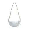 Bolso de Hombro Bordado Nuevo Estilo Chino Tipo Bolsita de Empanada Modelo Nuevo Primavera/Verano 2025 Bolso de Mano Cruzado Simple Casual Dulce de Mariposa