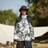 Chaqueta Tres en Uno Desmontable para Hombre y Mujer Ropa de Montañismo Chaqueta Cortavientos e Impermeable Gran Marca Mismo Estilo Impresión por Lotes
