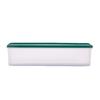 Caja de helado colorida Caja para refrigerador estilo japonés Caja para fideos frescos a prueba de humedad Grado alimenticio pp Caja de almacenamiento con orificio para colgar