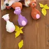 Juguete de sonido para morder para perros, duradero y para limpiar los dientes, adecuado para Shiba Inu, Teddy, Bulldog Francés y perros de tamaño pequeño a mediano, hecho de látex, alivia el aburrimiento de las mascotas solas