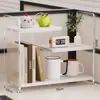 Prateleira de Armazenamento para Mesa, Organizador de Mesa de Escritório, Porta-Copos Acrílico Multifuncional de Múltiplas Camadas, Ferramenta de Transformação para Estação de Trabalho Feminina
