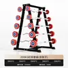 Barra Recta Fija Capitán América Barra Pequeña Entrenamiento de Bíceps Gimnasio Set de Barras Curvas Barra Capitán América