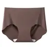 Pantaletas Antibacterianas Sin Costuras Invisibles 10A Entrepierna Extendida Transpirables Ropa Interior para Mujer Shorts de Seda de Morera Sin Pellizcos