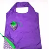 Sacolas de Compras de Frutas Personalizadas no Atacado, Sacolas de Compras de Poliéster, Sacolas Casuais para Armazenamento Diversos, Sacolas de Presente