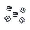 Fornecedor de Fábrica Fivela Plana de 6 Pontos para Mochila Escolar, Mochila, Mochila, Fivela de Ajuste, Acessórios de Ferragens para Bagagem, Dourado
