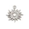 Ponto de Aço Inoxidável Fundição Hidráulica Pingente de Sol Pingente DIY Colar Brincos Acessórios de Joias Artesanais