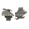 Suporte porta-fivela de quebra-sol com moldura de suporte e espelho de maquiagem para Volvo C30S60S80LXC60V50V60