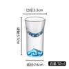 Juego de copas de vino blanco Jinshan con lámina de oro, copa bala, olla para vino con escala creativa para el hogar, cristal sin plomo, juego de vino de alta gama