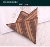 Pañuelo de Bolsillo para Hombre con Patrón de Algodón de Cáñamo Estilo Coreano Cuadrado de Bolsillo Distintivo Accesorios para Traje Otoño e Invierno Cuadrado Pequeño Cuadrado