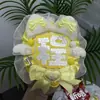 Chen Zheyuan (Yuan) Celebridad Hecha a Sí Misma Colgante de Bolso Qihang Mini Abanico Reflectante Etiqueta de Nombre Set Completo Terminado Hecho a Mano