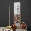 Novo Estilo Suporte de Incenso de Liga com Design de Pinha para Atrair Riqueza, Suporte de Incenso Interno para Varetas de Incenso
