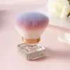 Pincel de pó para nail art multiuso avançado com cravação de diamantes, pincel de base, pincel de maquiagem, maquiagem de beleza, item de venda quente transfronteiriço