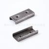 Venta al por mayor Accesorios de Acero con Marco para Oficina Conector de Tubo de Soldadura en Ángulo Recto en Forma de U Vajilla Enchufe de Tubo con Ranura en U