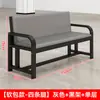 Banco tapizado silla de espera para clínica sofá para cancha de baloncesto silla para gimnasio silla de descanso para barbería silla de espera para hospital para infusión