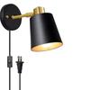 Luminária de Parede Articulada Retro Americana Quarto Cabeceira Estudo com Interruptor Lâmpada Pendente Iluminação Amazon Lâmpada de Leitura