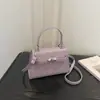 Bolso de Hombro Cruzado de Lujo con Patrón de Cocodrilo, Nuevo Diseño de Moda de Verano 2026, de Nicho, Versátil, Elegante, Tipo Kelly